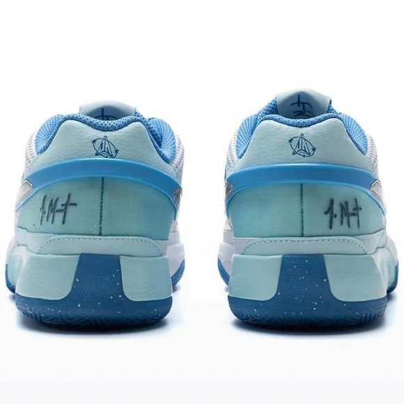 Nike Ja 1 Se GS Morant All Star Youth Basketball Shoes FJ1266-400 Glacier Blue - Picture 10 of 10